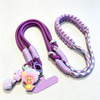 CouldNook Character Charm Phone Strap - Braided Shoulder Cord