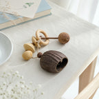 CouldNook Natural Seed Wooden Temple Block - Chime Pendant
