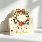 CouldNook Christmas Greeting Card - Shaped Holiday Scenes And Foil Accents