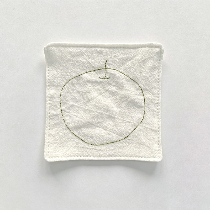 CouldNook Minimal Stitch Drink Coaster - Warm Table Accent
