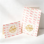CouldNook Birthday Greeting Card - Pastel Foil Message Designs