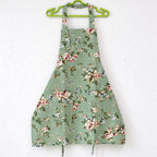 CouldNook Canvas Kitchen Apron - Patterned Adjustable Bib