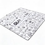 CouldNook Doodle Picnic Mat - Roll-Up Carrying Strap Collection