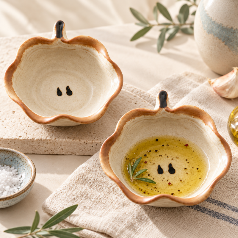 CouldNook Fruit Dipping Bowl - Apple and Pear