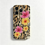 CouldNook iPhone 17 Series Floral Leopard Phone Case - Vibrant Pattern Cover