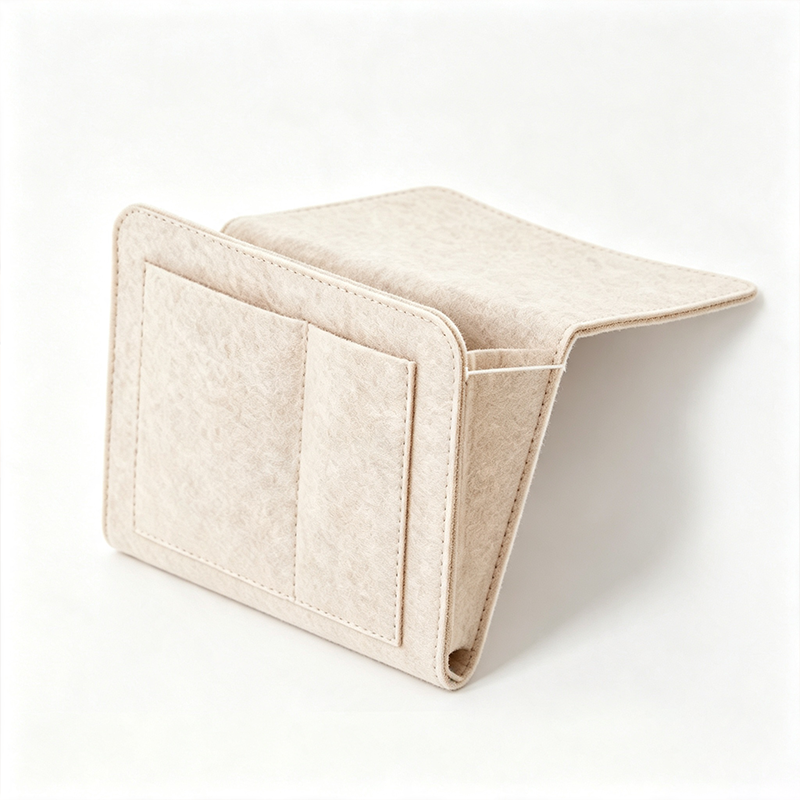 CouldNook Felt Bedside Organizer Bag for Calm Bedroom Storage