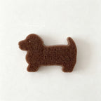 CloudNook 4PCS Dog‑Shaped Dish Sponge‑Cute Kitchen Cleaning Scrub