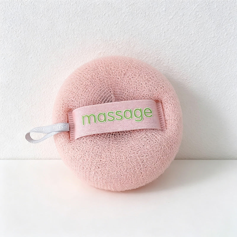 CouldNook Massage Bath Sponge - Rounded Daily Strap Scrubber