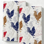 CouldNook Printed Kitchen Towel - Butterfly Floral and Character Designs