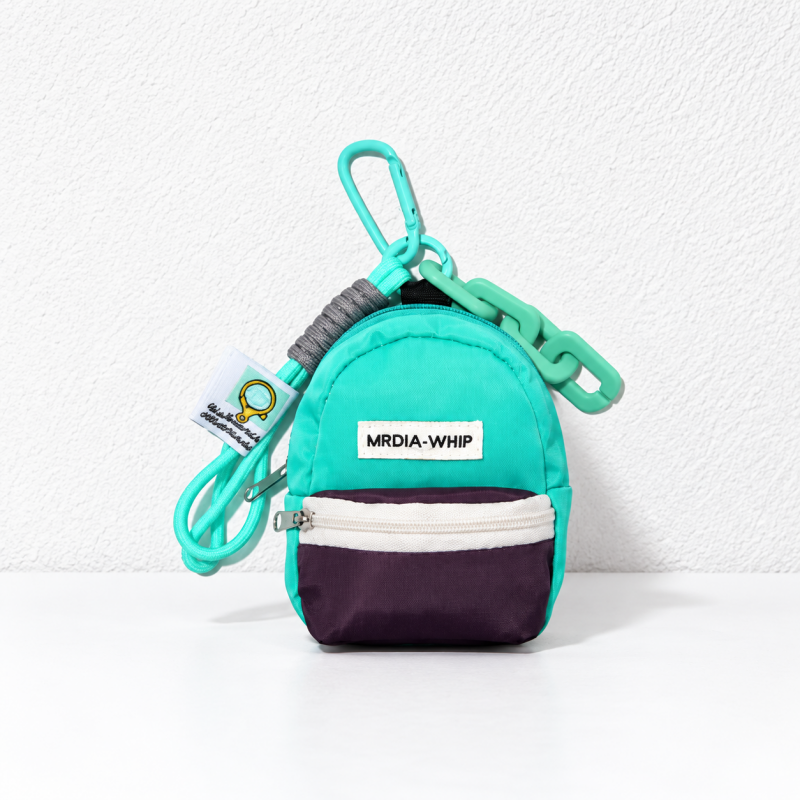 CouldNook Mini Coin Pouch Charm - Colorful Shapes And Clip Attachment