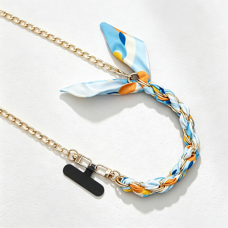 CloudNook Detachable Scarf Phone Chain‑Crossbody Anti‑Lost Lanyard
