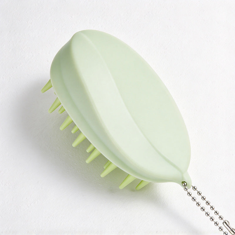 CouldNook Starfruit Shampoo Brush - Ridged Palm Grip And Tapered Bristles