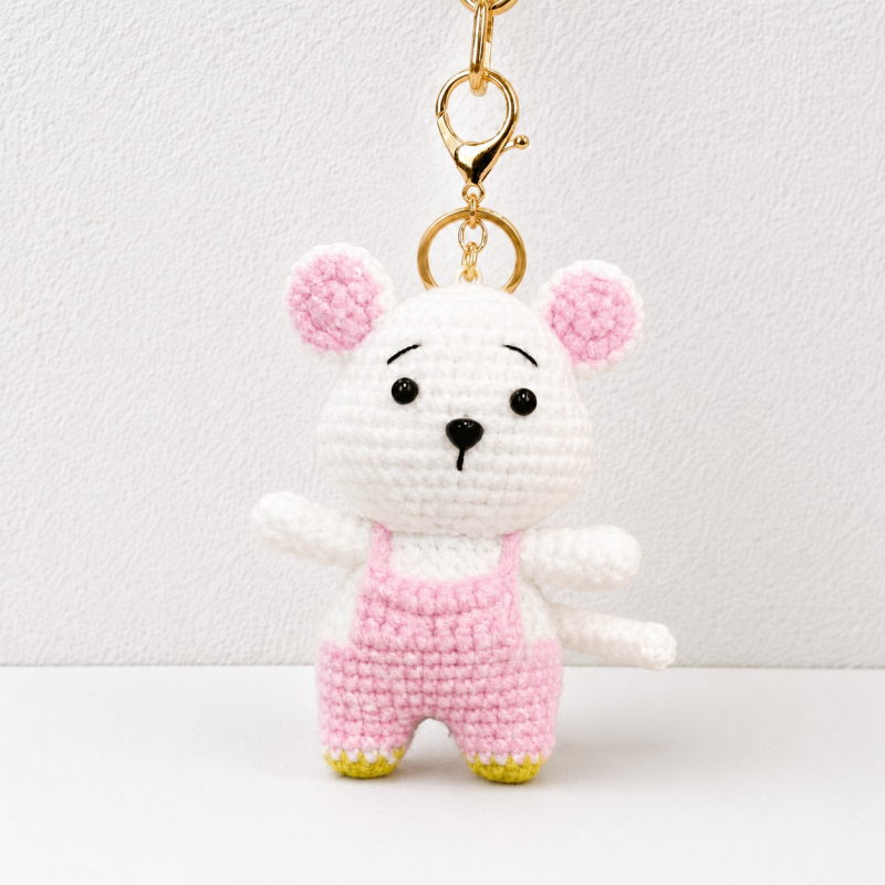 CouldNook Animal Figure Keychain - Multiple Assorted Character Shapes