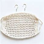 CouldNook Macrame Fruit Hammock Organizer Bag - Gentle Storage Detail