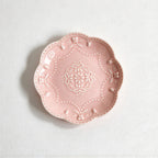 CouldNook Dessert Plate - Vintage Embossed Rim Styles
