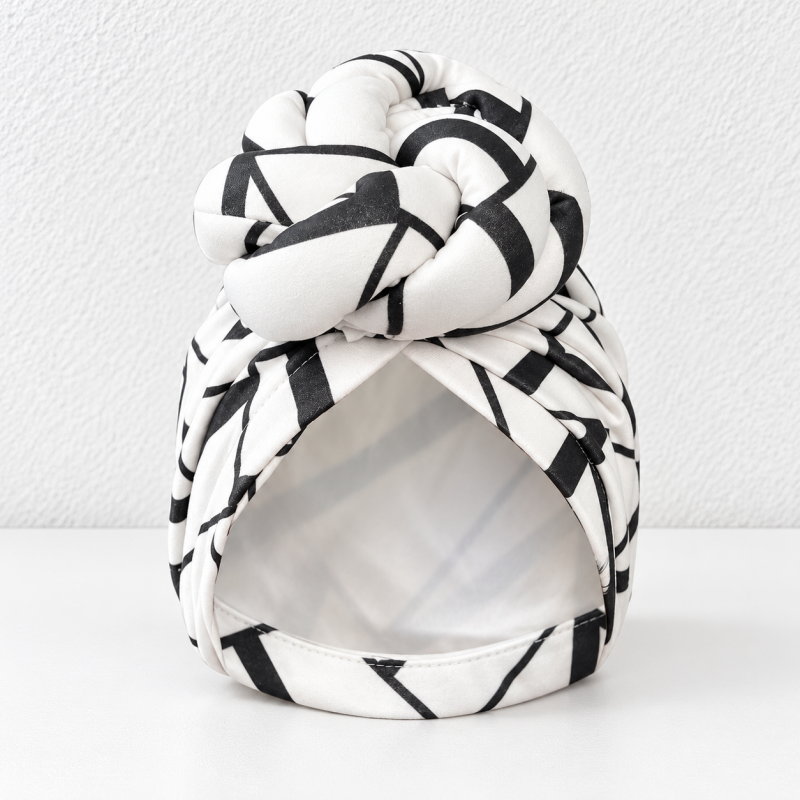 CouldNook Turban Headwrap - Oversized Rosette Knot