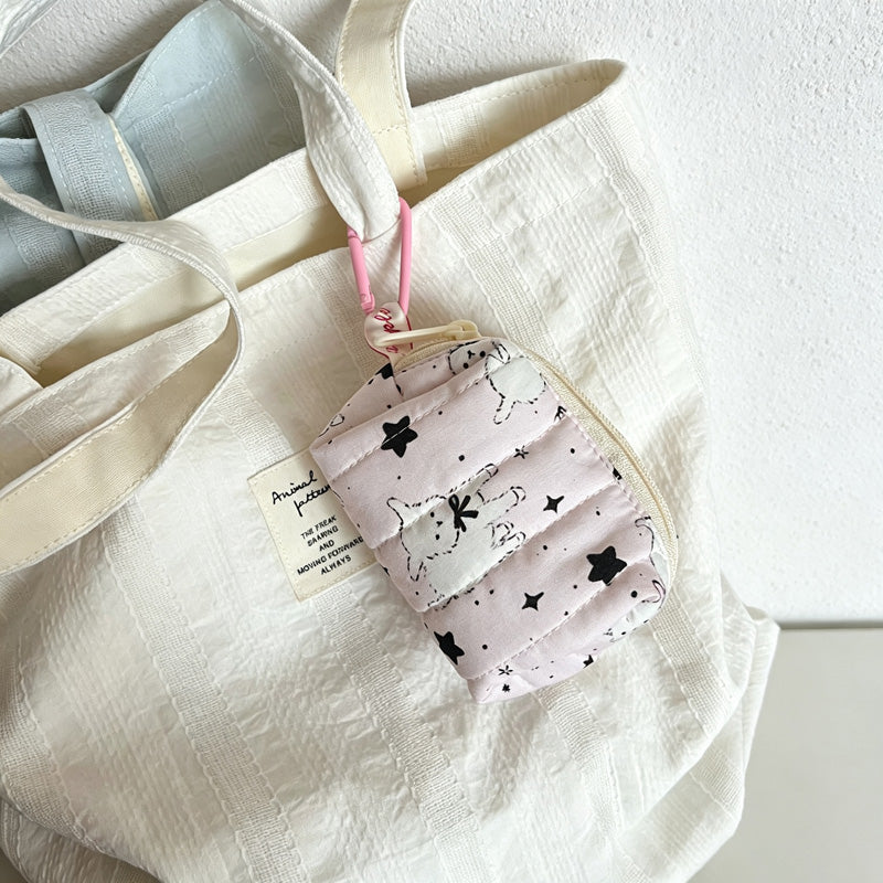 CouldNook Quilted Mini Pouch - Fourteen Printed Hook Designs