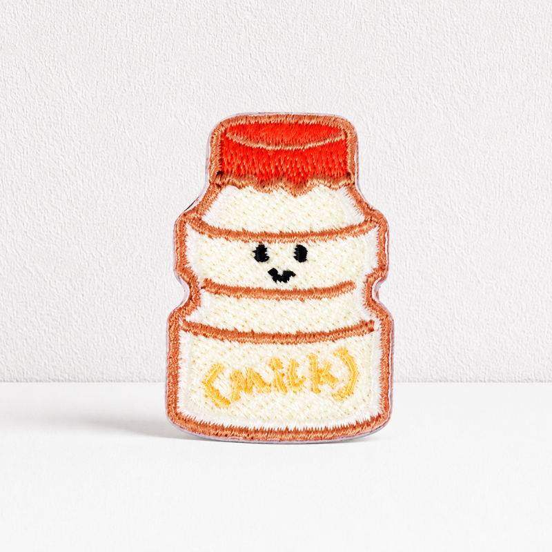 CouldNook Food Embroidered Patch - Bread Sushi and Drink Designs