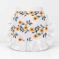 Yellow Flower Half Apron
