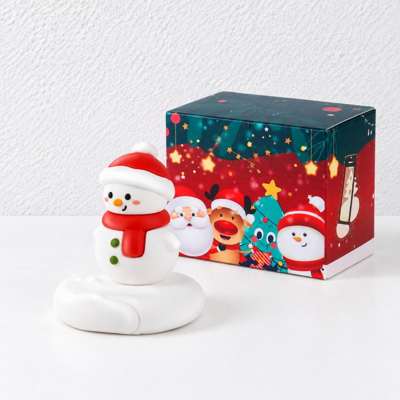 CouldNook Christmas Phone Stand - Festive Figures and Extendable White Base