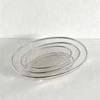 CloudNook Wire Mesh Basket‑Stainless Steel Storage