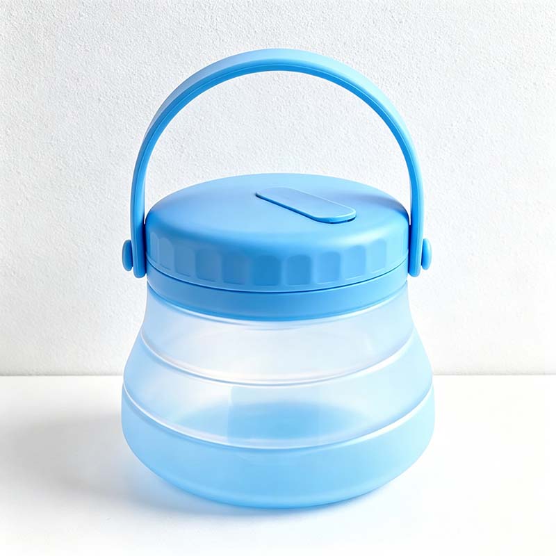 CouldNook Collapsible Food Storage Bucket - Carry Handle and Vented Lid