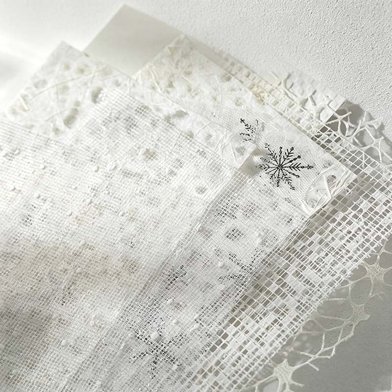CouldNook Mesh Paper Material Kit - Vintage Collage Backgrounds