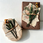 CouldNook DIY Vintage Gift Wrapping Kit - Aesthetic Paper & Accessories Set