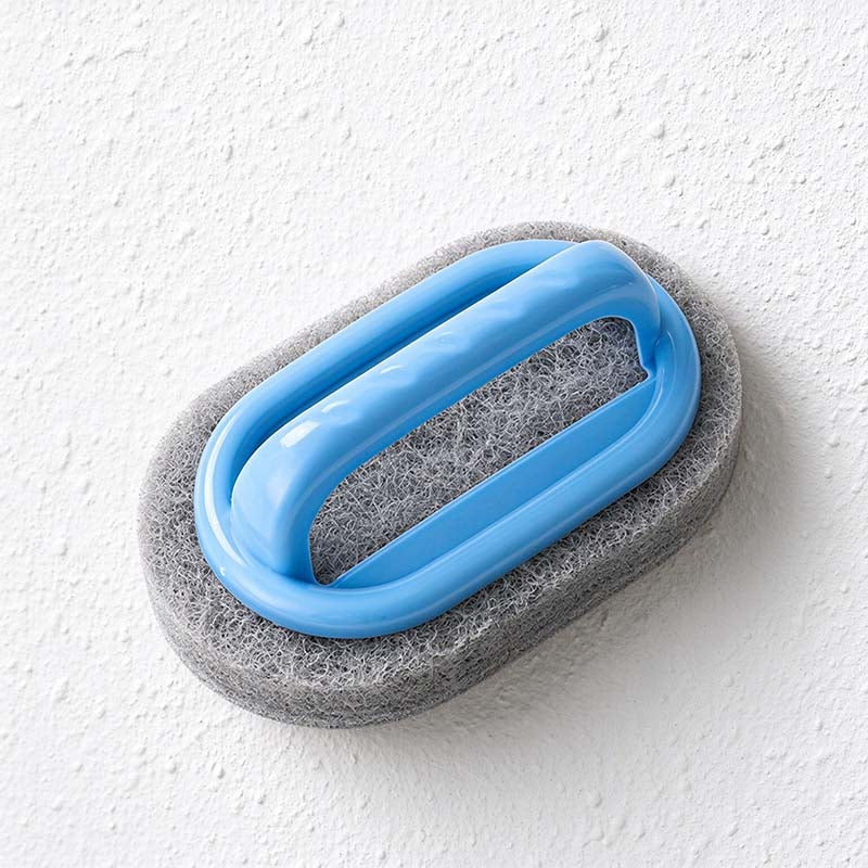 CouldNook Handled Cleaning Sponge - Raised Grip And Layered Oval Pad