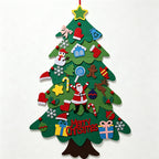 CouldNook Felt Christmas Tree Activity Set - Detachable Hanging Ornaments