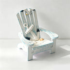 CouldNook Miniature Beach Chair Ornament - Desktop Ornament