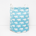 CouldNook Foldable Laundry Hamper - Tall Printed Handle Designs