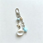 CloudNook Seashell Beaded Keychain‑Ocean Style Bag Pendant