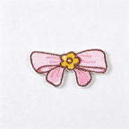 CouldNook Bow Embroidered Patch - Assorted Colors and Shapes