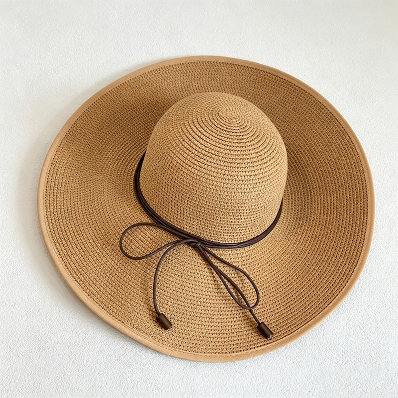 CouldNook Slim Bow Sun Hat - Flexible Wide Brim Style