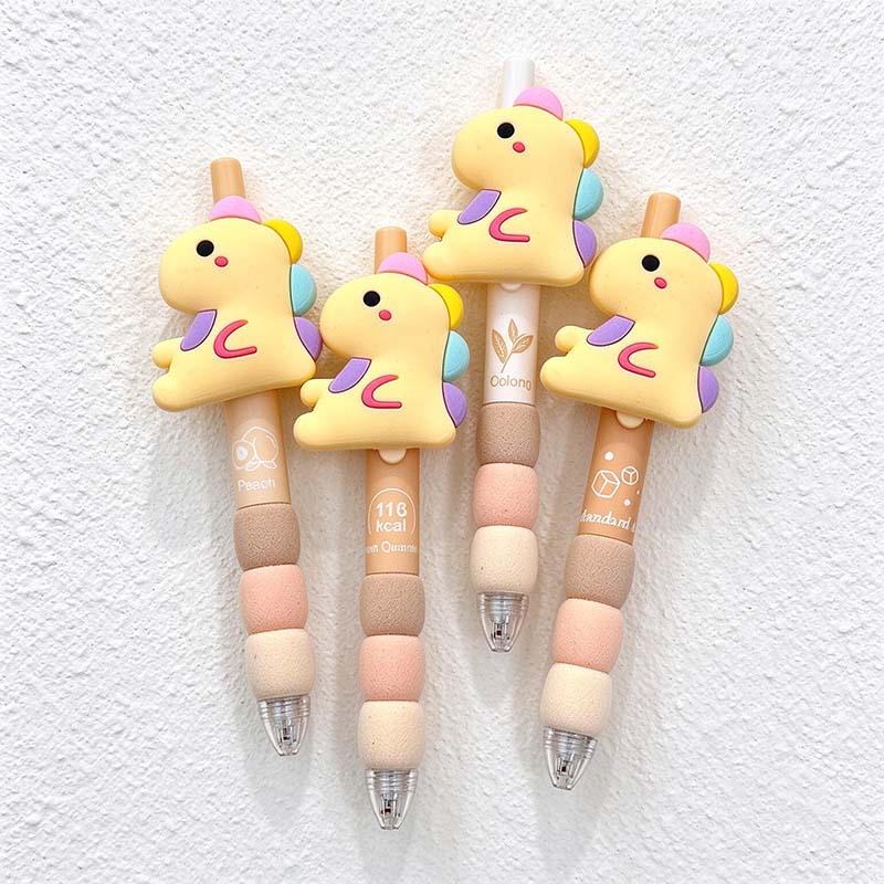 CouldNook Character Gel Pen - Expressive Topper And Segmented Grip