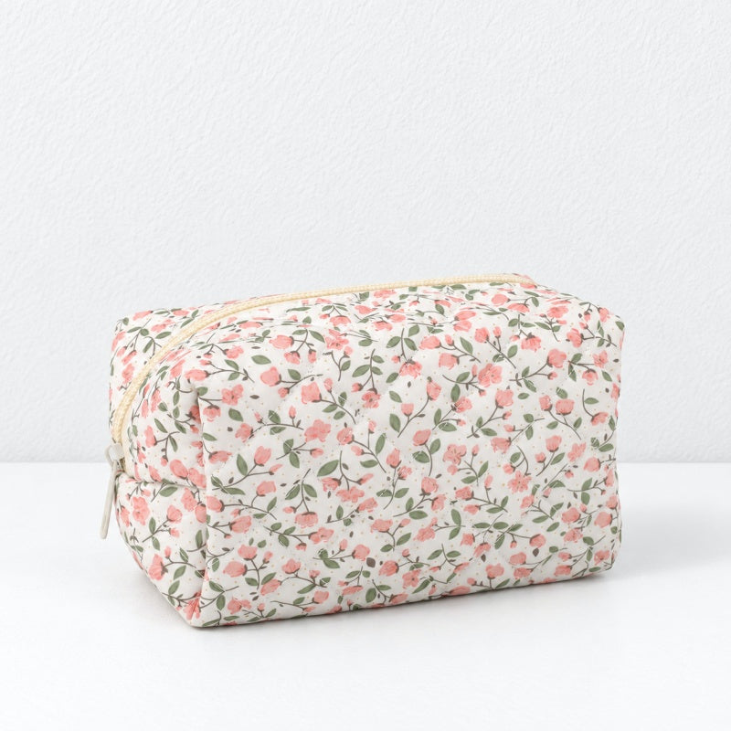CouldNook Printed Makeup Pouch - Rounded Floral Forms