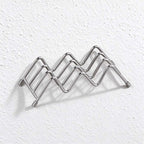 CouldNook Wave Soap Rack - Open Zigzag Frame and Optional Drip Tray