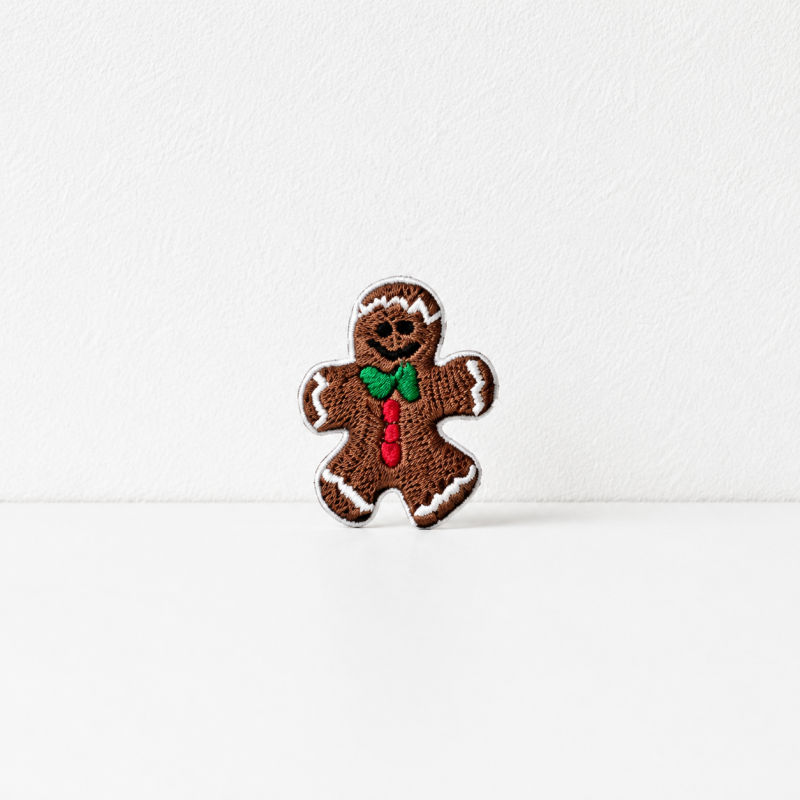 CouldNook Christmas Embroidered Patch - Snowman Tree and Holiday Motifs