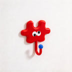 CouldNook Puzzle Adhesive Hook Set - Character Faces and Rounded Tips