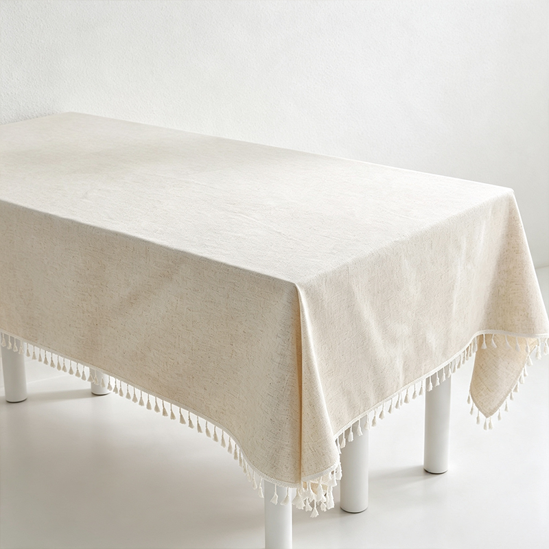 CouldNook Solid Color Tablecloth - Warm Dining Accent