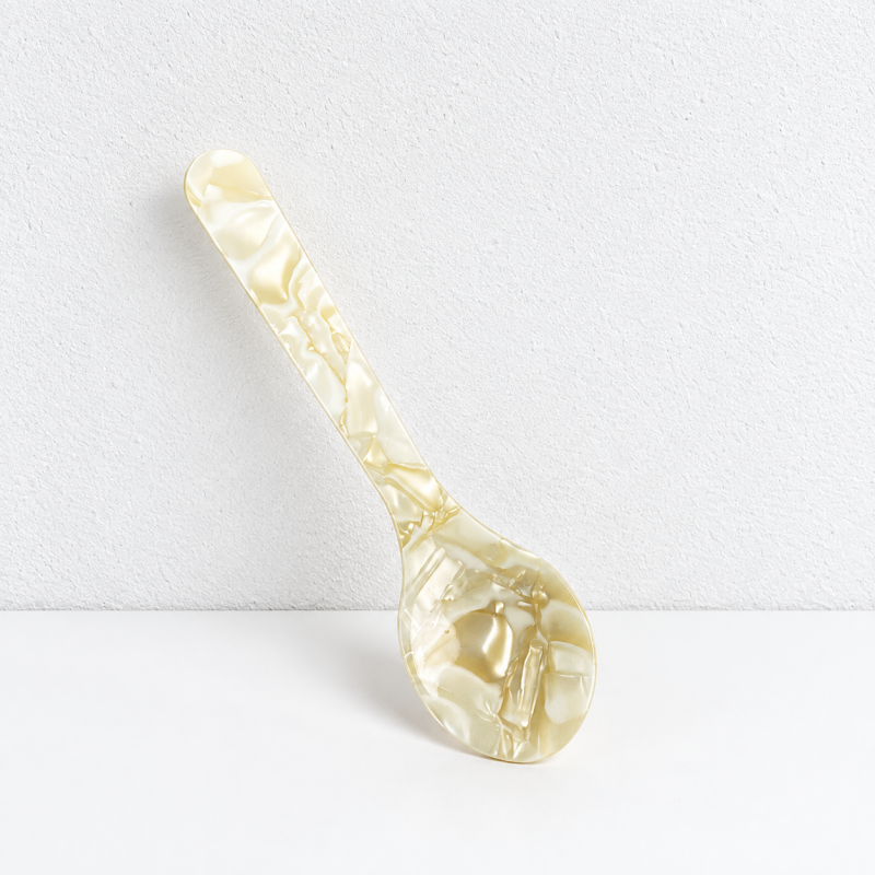 CouldNook Acetate Dessert Utensil - Marbled Spoon and Knife Options