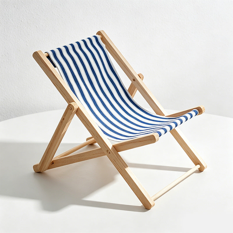 CouldNook Mini Beach Chair Figurine - Home Decor Ornament