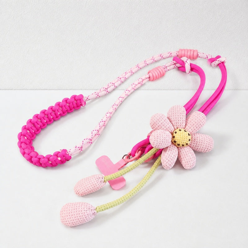 CouldNook Flower Accent Crossbody Phone Strap - Phone-Case Connector Hardware
