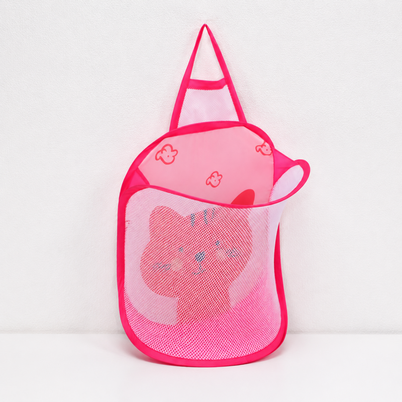 CouldNook Hanging Mesh Laundry Bag - Character Shape Designs