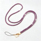CouldNook Rhinestones Set Crossbody Phone Strap with Closely Set Reflective Stones