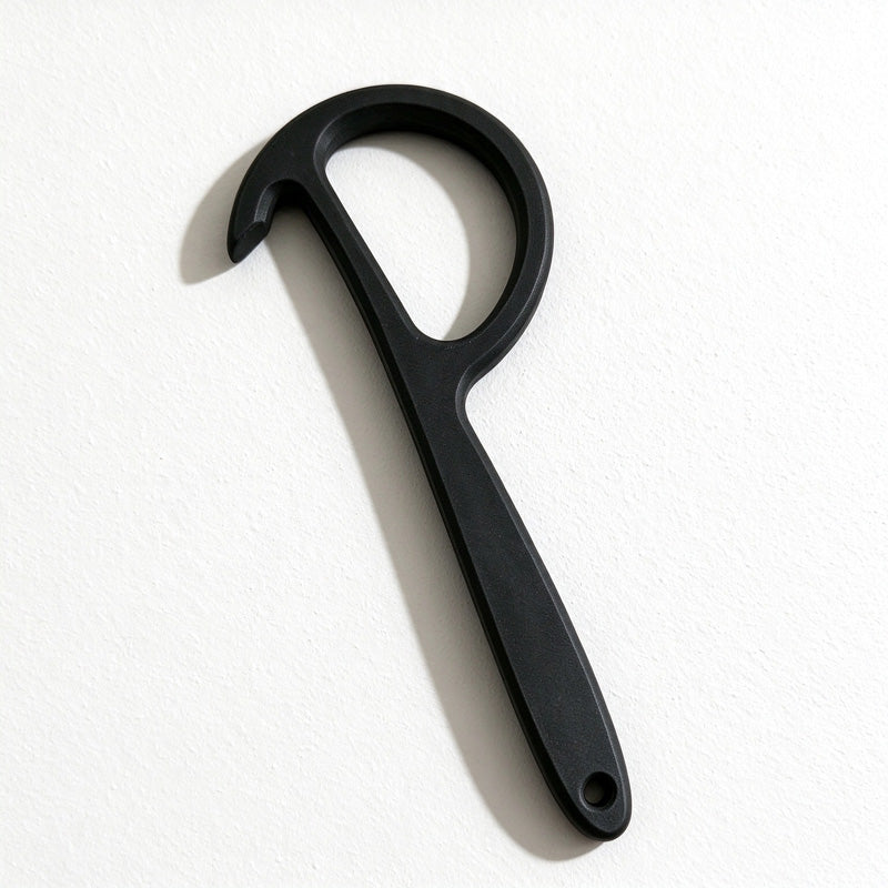 Pull-Tab Can Opener with Long Handle and Hanging Hole