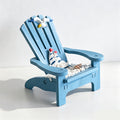CouldNook Miniature Beach Chair Model - Coastal Sailboat Desktop Decor