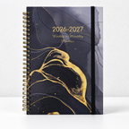 CouldNook Spiral Planner - Floral 2026 2027 Calendar Accent