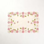 CouldNook Floral Lace Drink Coaster - Warm Table Accent